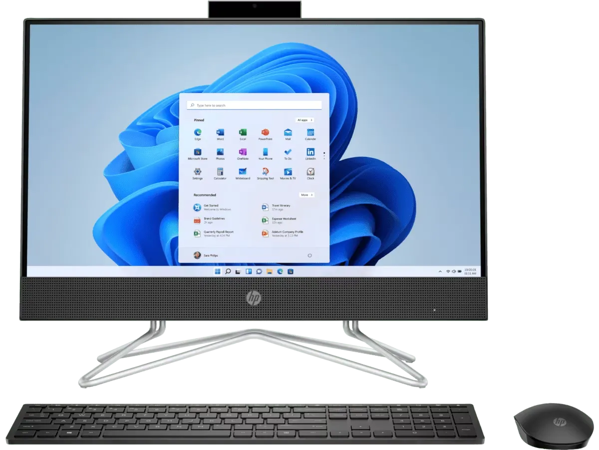 COMPUTADOR TODO EN UNO HP 22" 11 GEN/12GB/256GB/22"